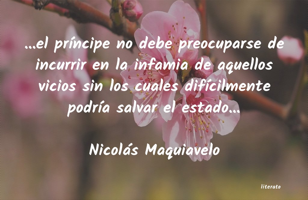 Frases de Nicolás Maquiavelo