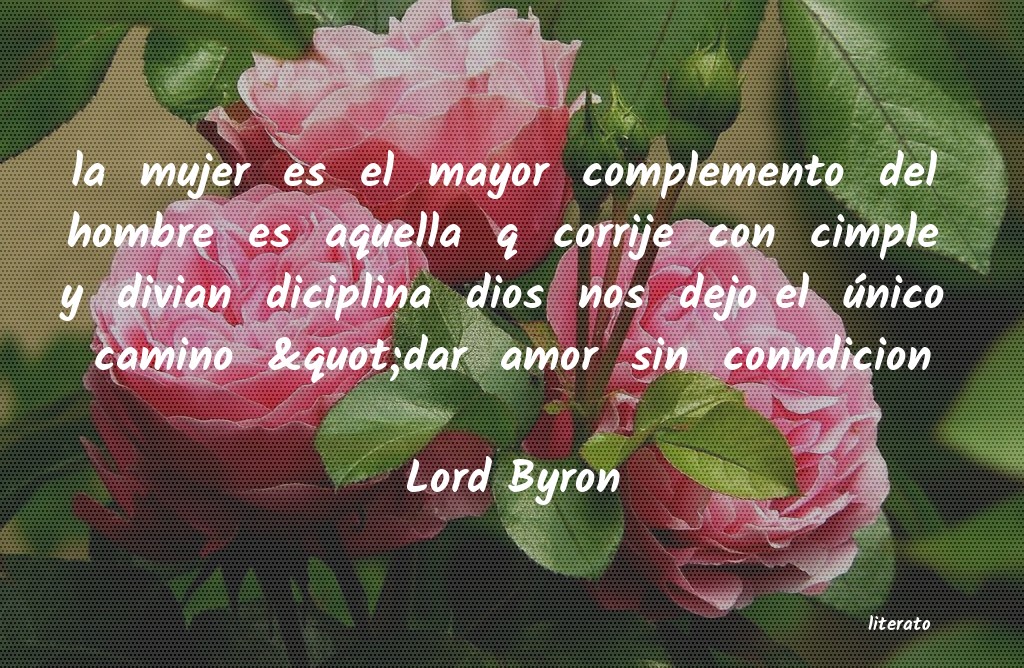 frases de Lord Byron