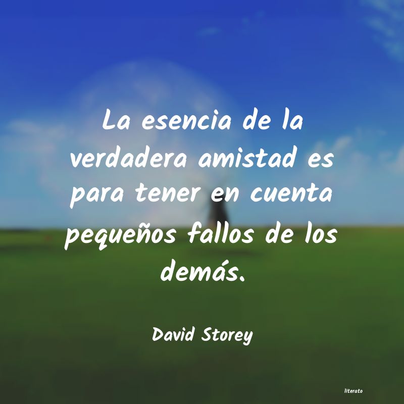 Frases de David Storey