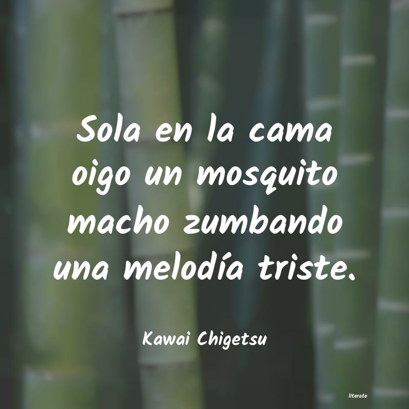 frases de Kawai Chigetsu