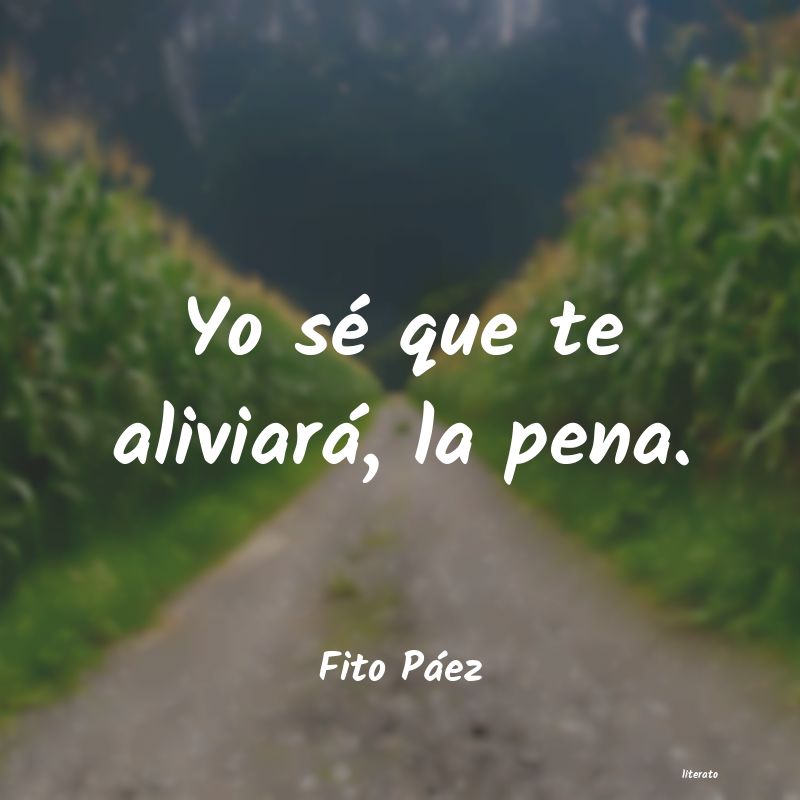 Frases de Fito Páez