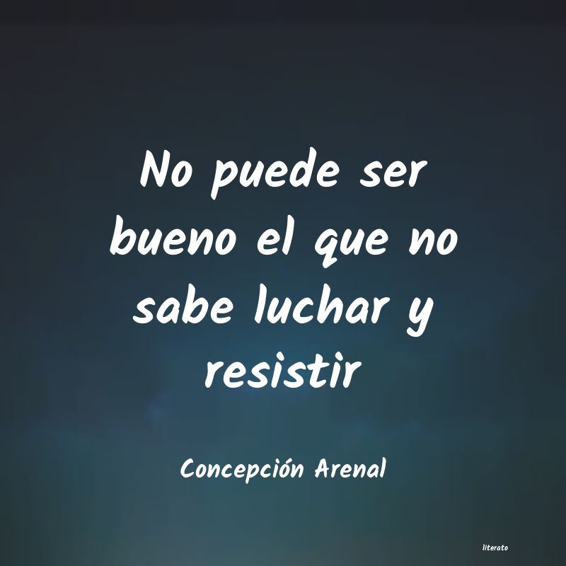 frases de Concepción Arenal
