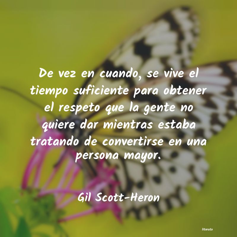 frases de Gil Scott-Heron