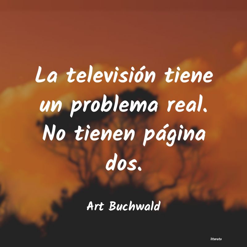 Frases de Art Buchwald