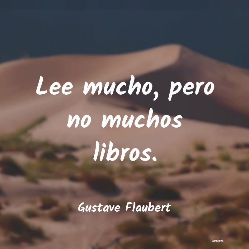 Frases de Gustave Flaubert