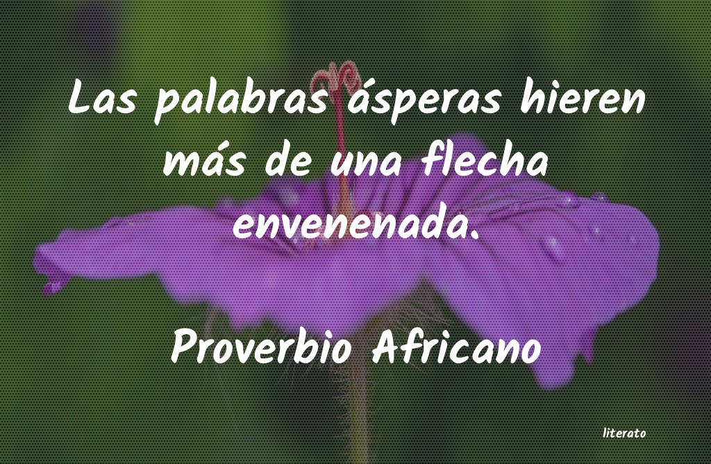 Frases de Proverbio Africano