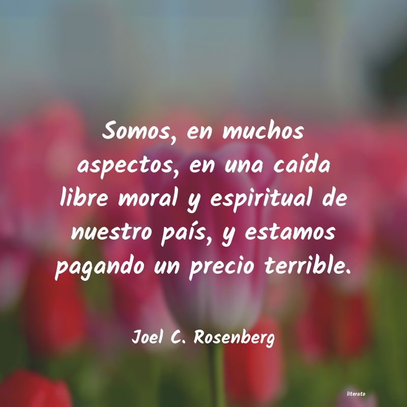 frases de Joel C. Rosenberg