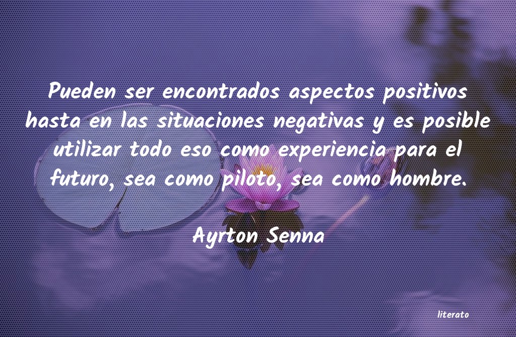 frases de Ayrton Senna