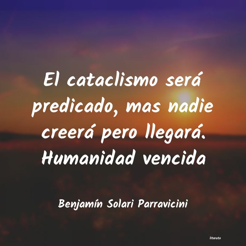 frases de BenjamÃn Solari Parravicini