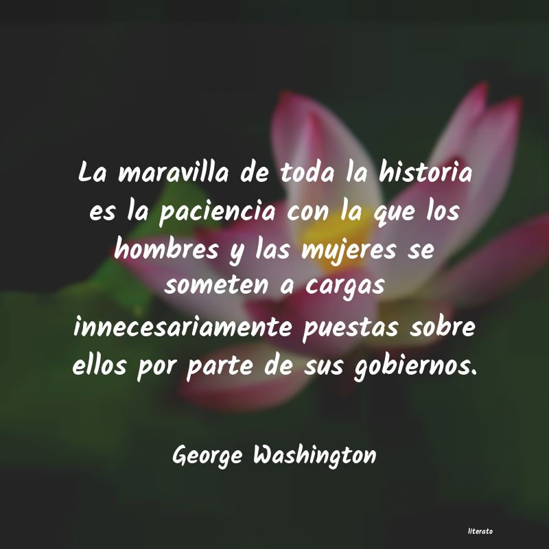 Frases de George Washington