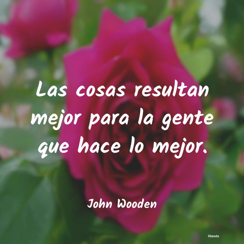 frases de John Wooden