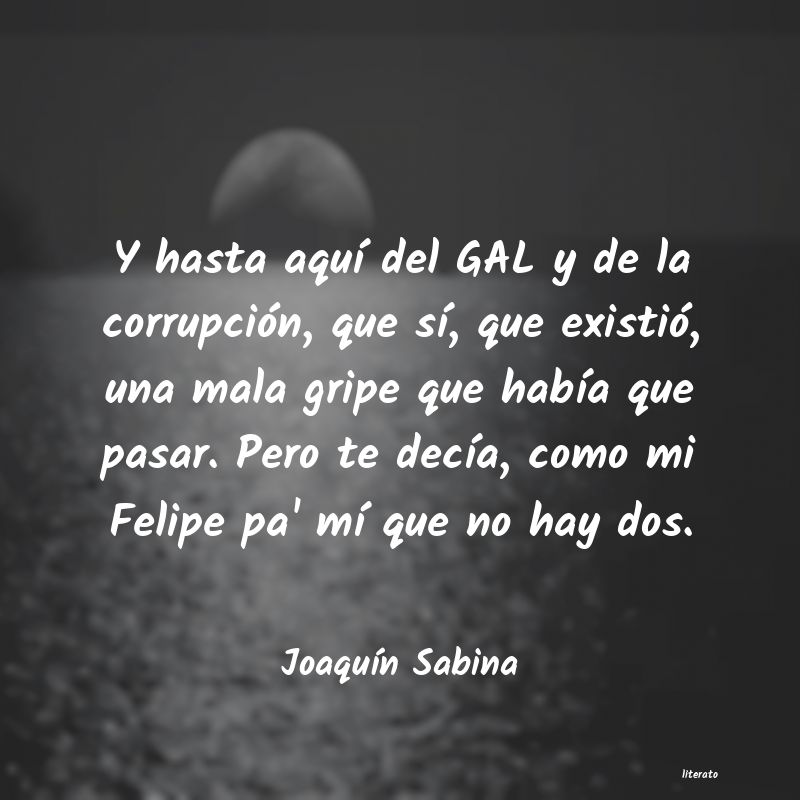 Frases de Joaquín Sabina