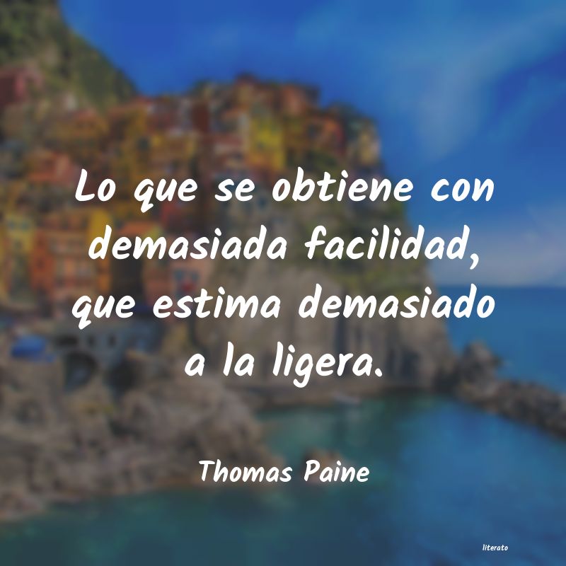 Frases de Thomas Paine