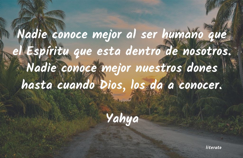 frases de Yahya