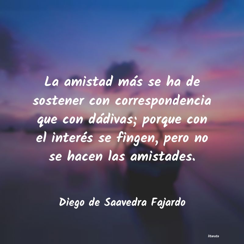 frases de Diego de Saavedra Fajardo
