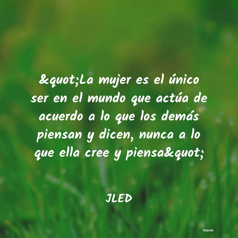frases de JLED