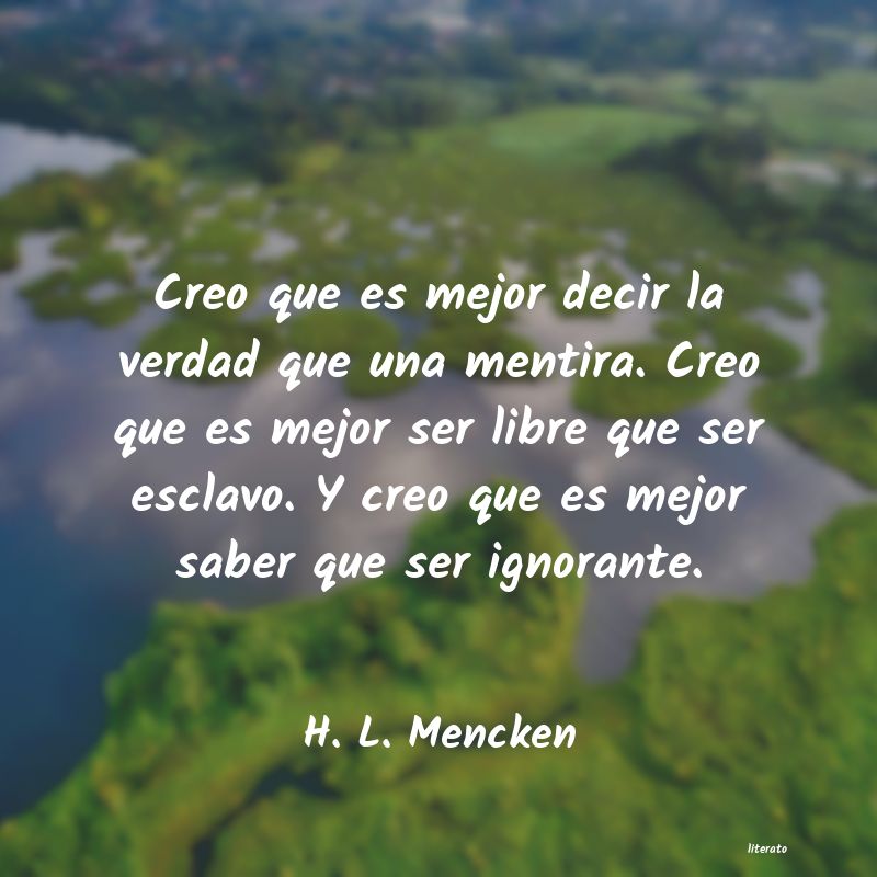 Frases de H. L. Mencken