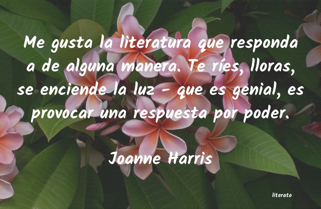 Frases de Joanne Harris