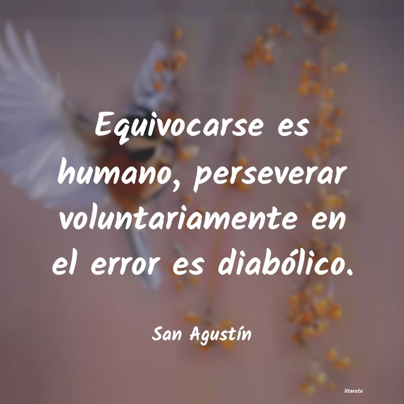 Frases de San Agustín