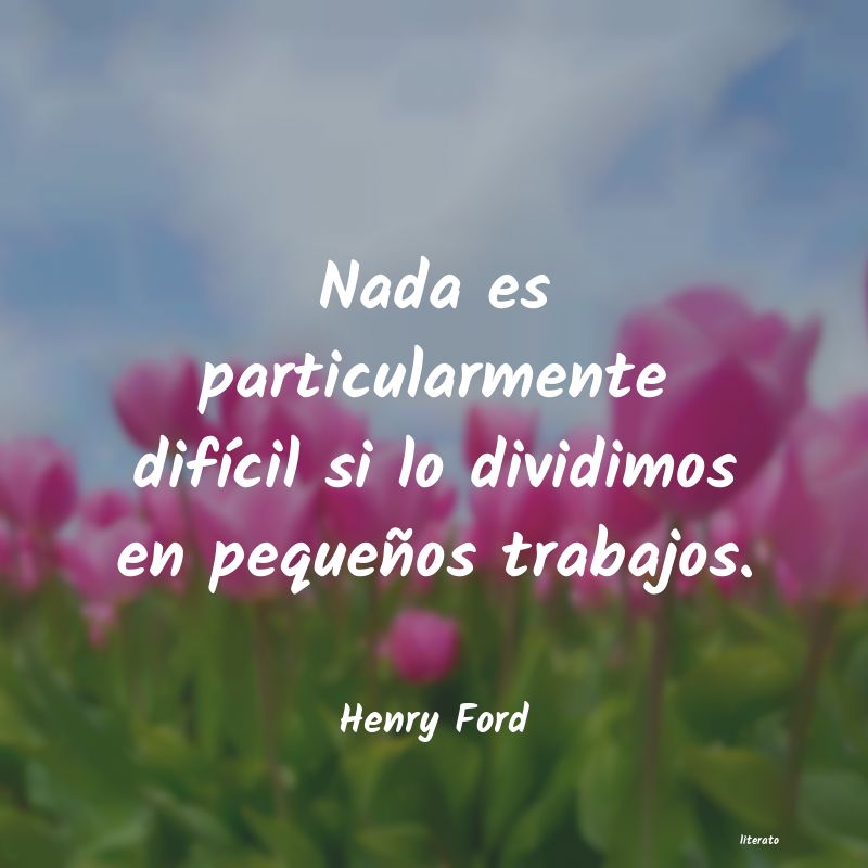 frases de Henry Ford