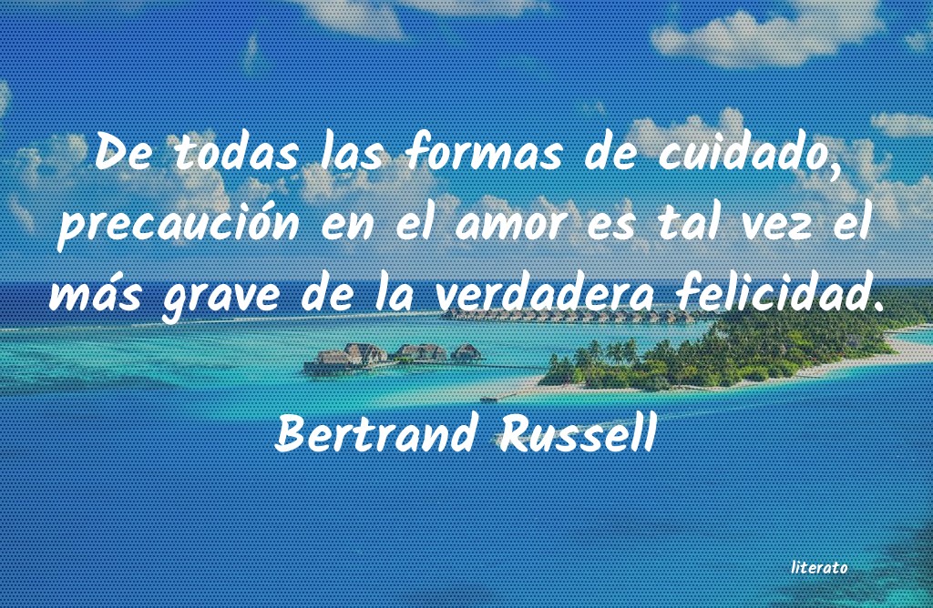 frases de Bertrand Russell