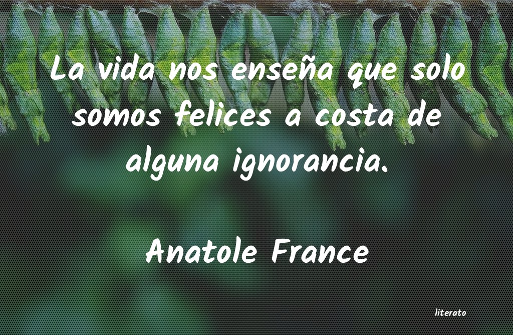 Frases de Anatole France