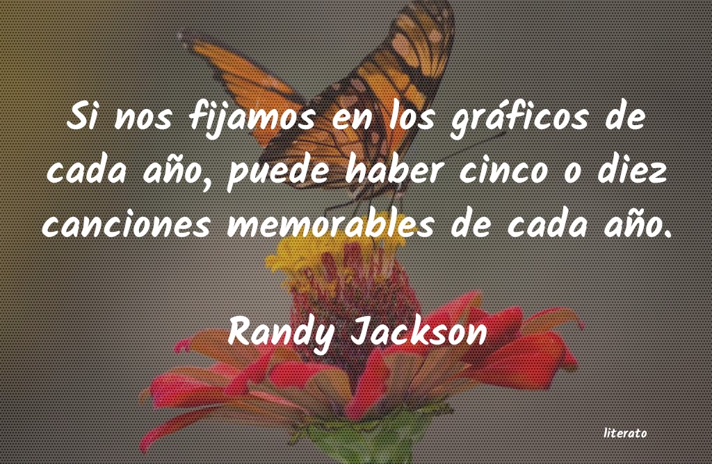 frases de Randy Jackson