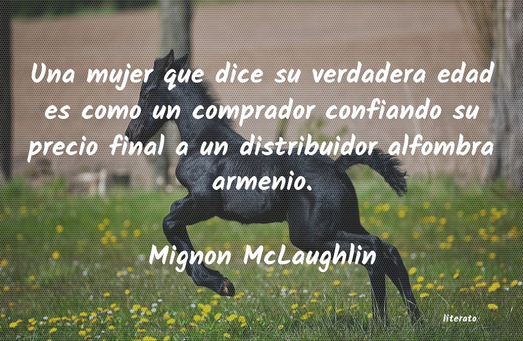 Frases de Mignon McLaughlin