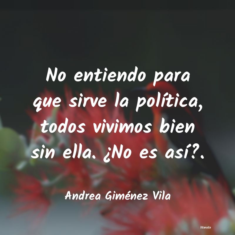 frases de Andrea Giménez Vila