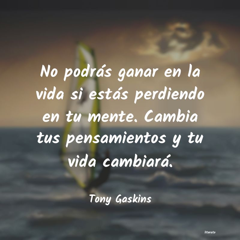 frases de Tony Gaskins