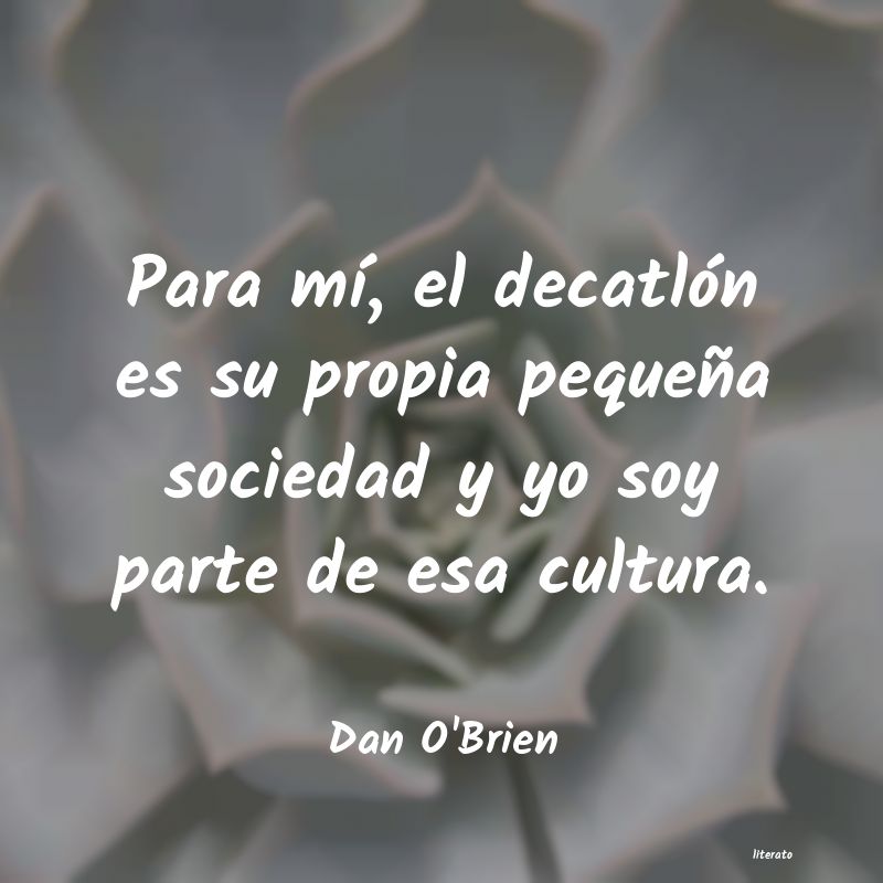 frases de Dan O'Brien
