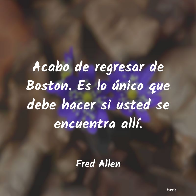 Frases de Fred Allen