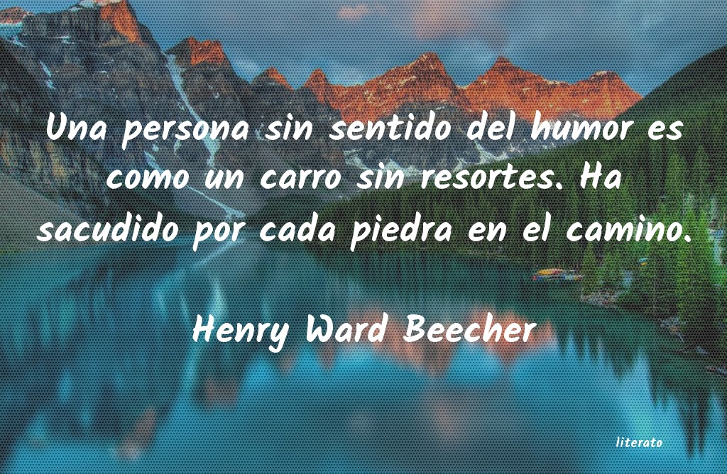 frases de Henry Ward Beecher