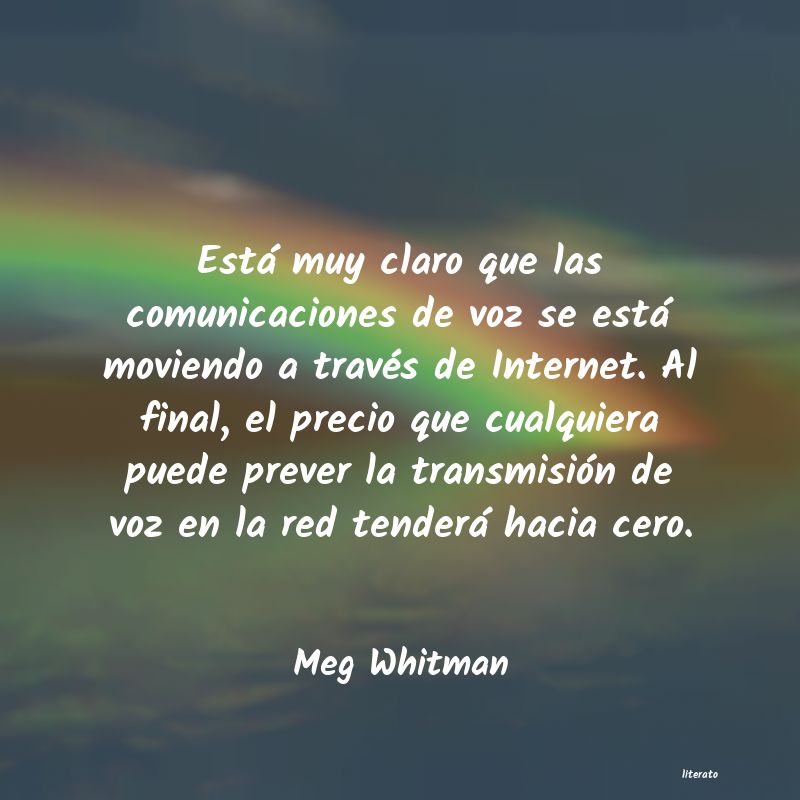 Frases de Meg Whitman