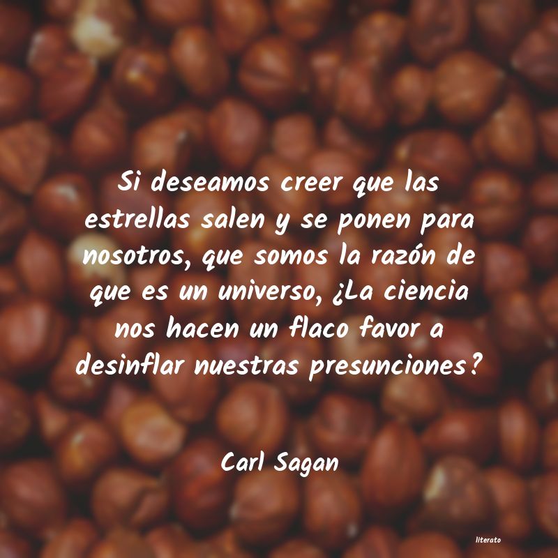 Frases de Carl Sagan