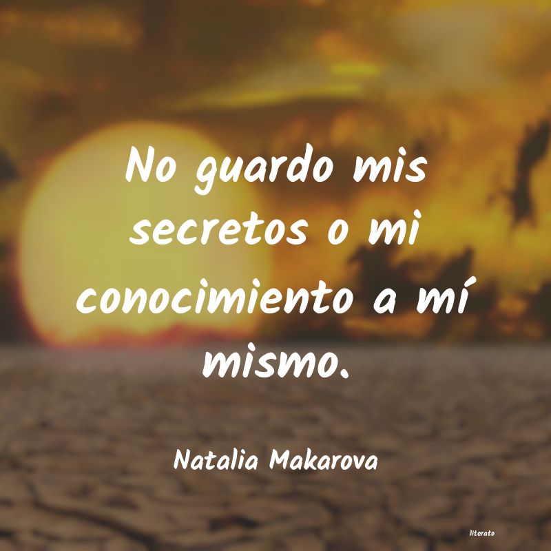 frases de Natalia Makarova