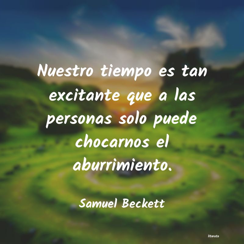 Frases de Samuel Beckett