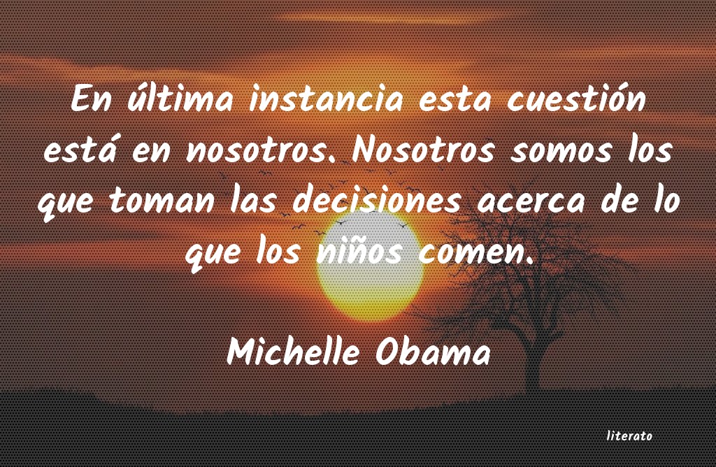 frases de Michelle Obama