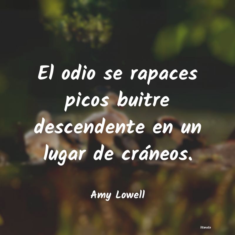 frases de Amy Lowell