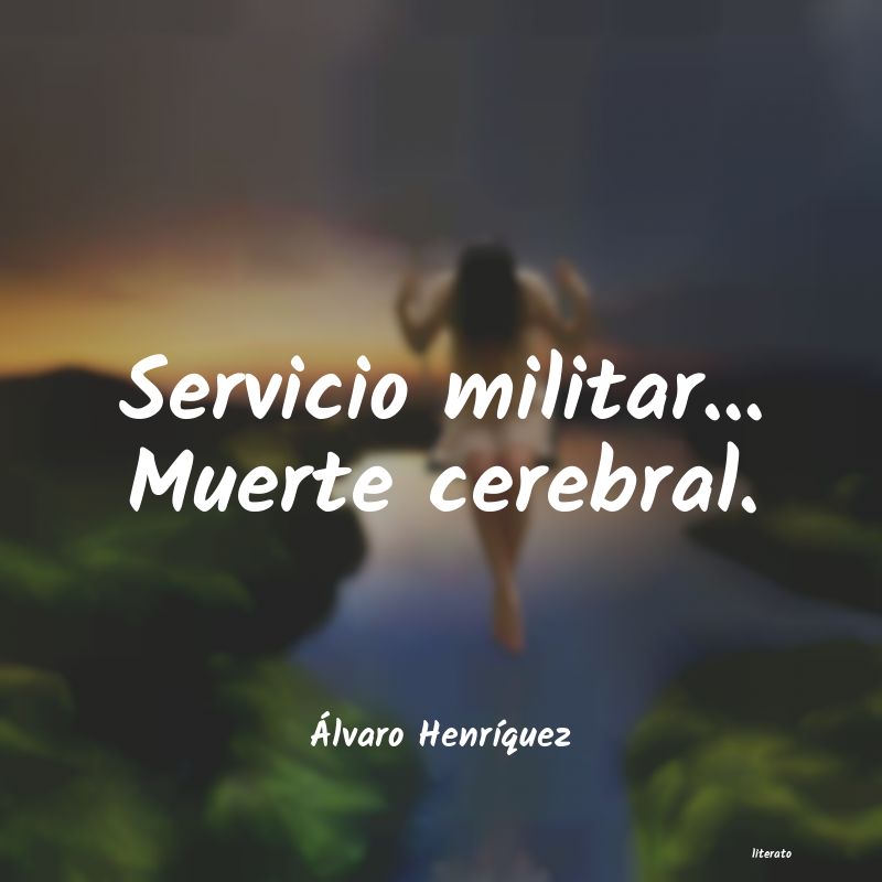 frases de Ãlvaro HenrÃquez