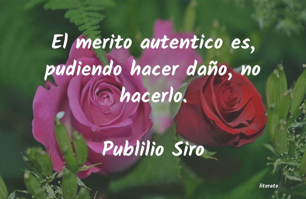 Frases de Publilio Siro