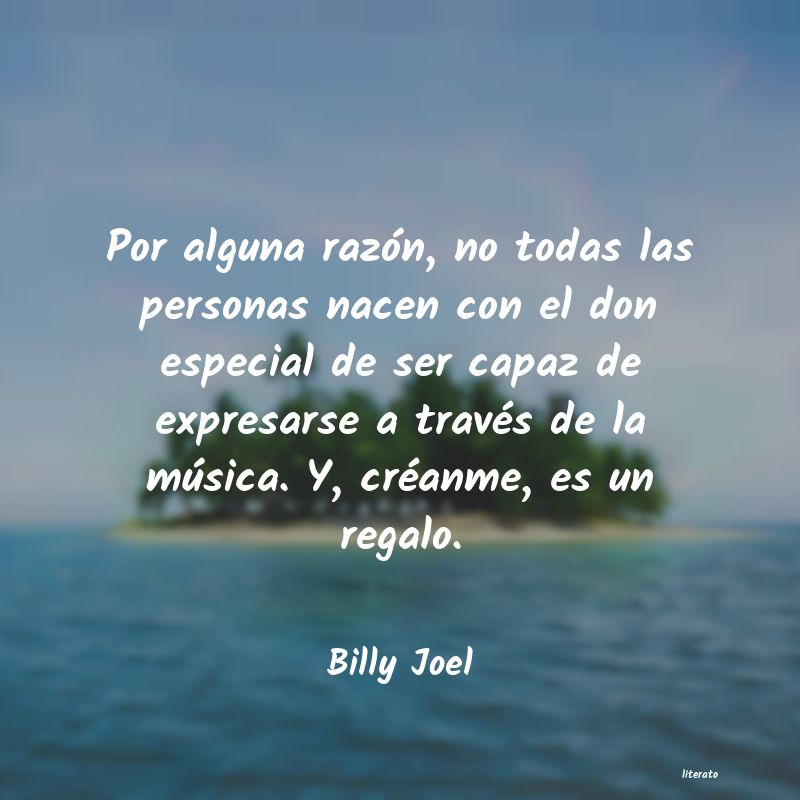 frases de Billy Joel