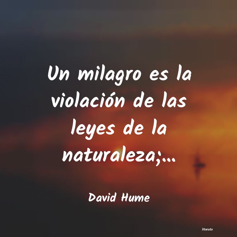 frases de David Hume