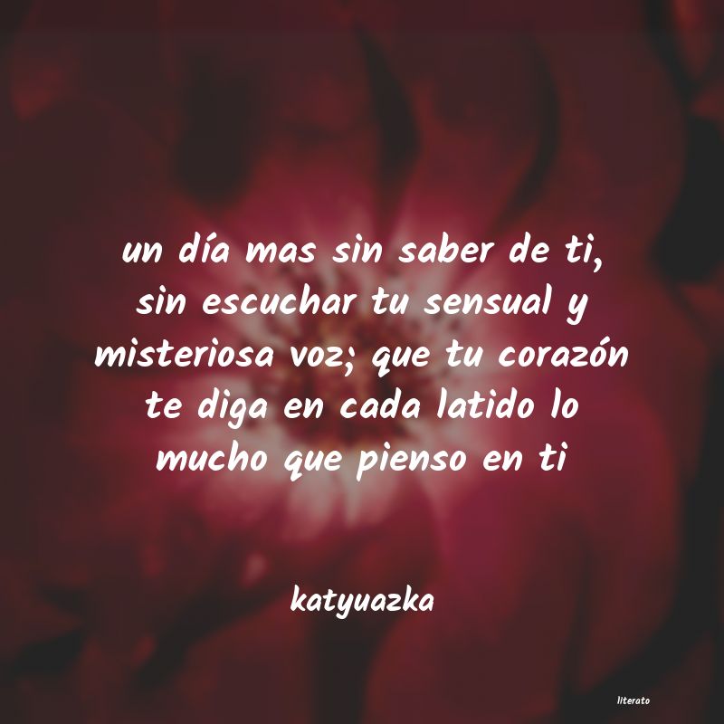 frase que diga te extraño