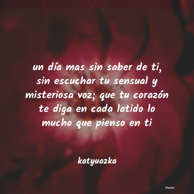 Frases de katyuazka