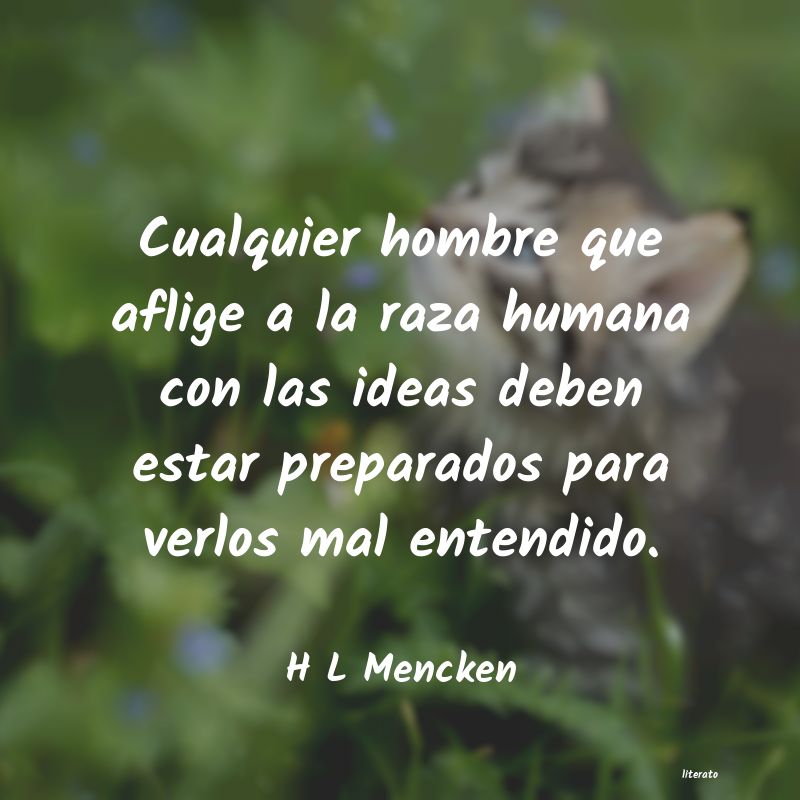 frases de H L Mencken