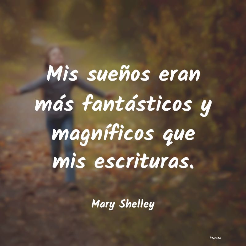 frases de Mary Shelley