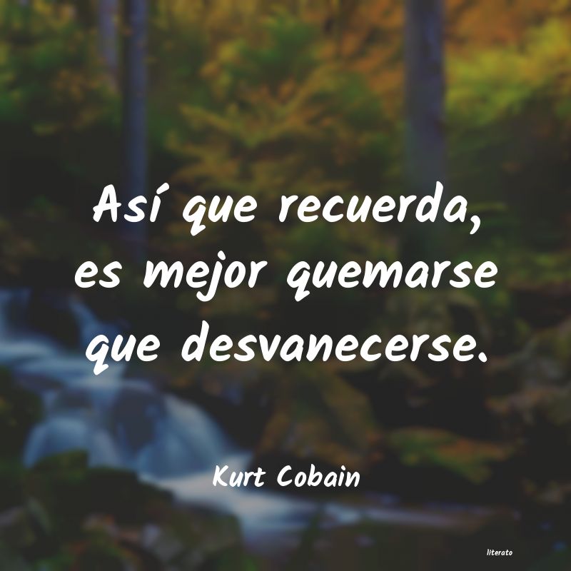 frases de Kurt Cobain