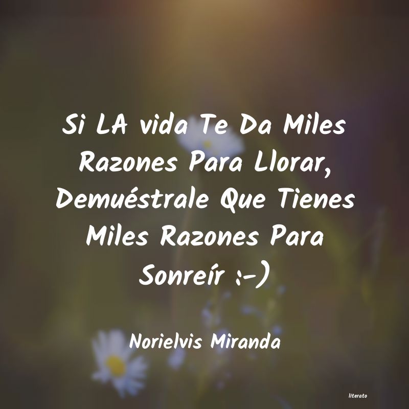 Frases de Norielvis Miranda