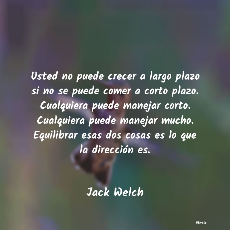frases de Jack Welch